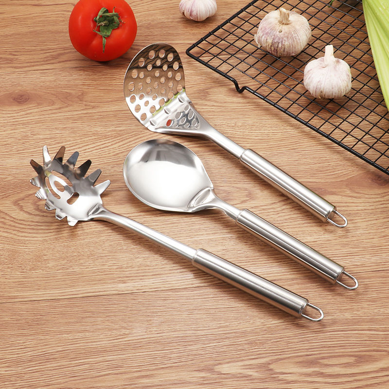 The Essential Kitchen Companion: Thickened Stainless Steel Kitchen Utensils